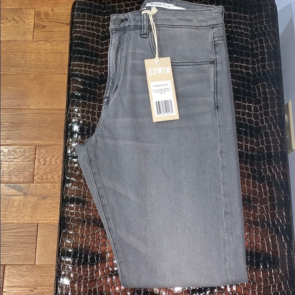 Men’s Slim Fit Grey Jeans EDWIN SIZE 34